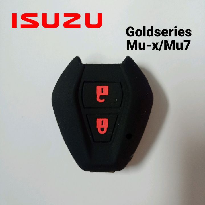ซิลิโคนหุ้มกันรอยกุญแจรถยนต์-อิซูซุ-isuzu-goldseries-mu7-mux