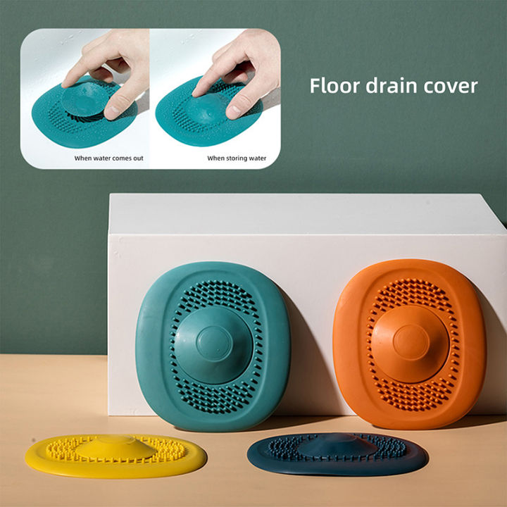 Drain Hair Catcher,Anti-Blocking Hair Catcher Drain Cover,Drain Hair  Catcher Silicon,Silicone Hair Stopper,Shower Hair Drain Catcher,Hair Drain  Cover