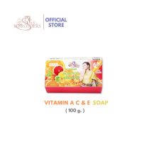 K.Brothers Vitamin AC&amp;E สบู่วิตามิน เอซีอี 100กรัม 1แพค6ก้อน