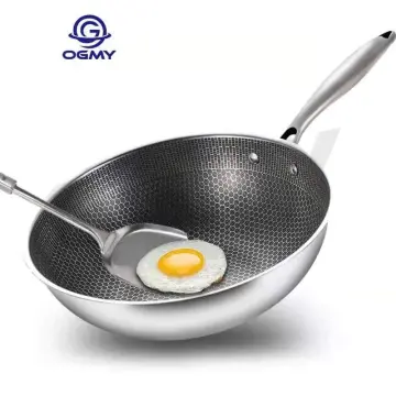 Wok Wok Pan Without Coating Professional Big Wok Wok Wok Multifunctional  Wok 55cm