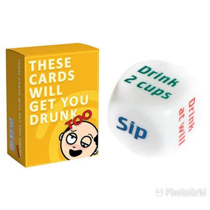 THESE CARDS WILL GET YOU DRUNK TOO WITH DICE Lazada PH