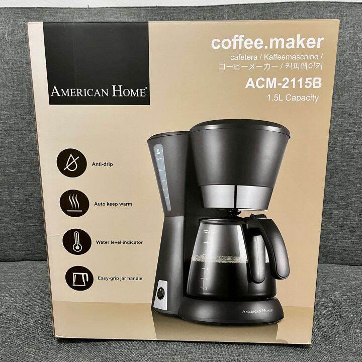 American Home Coffee Maker 1.5L Lazada PH