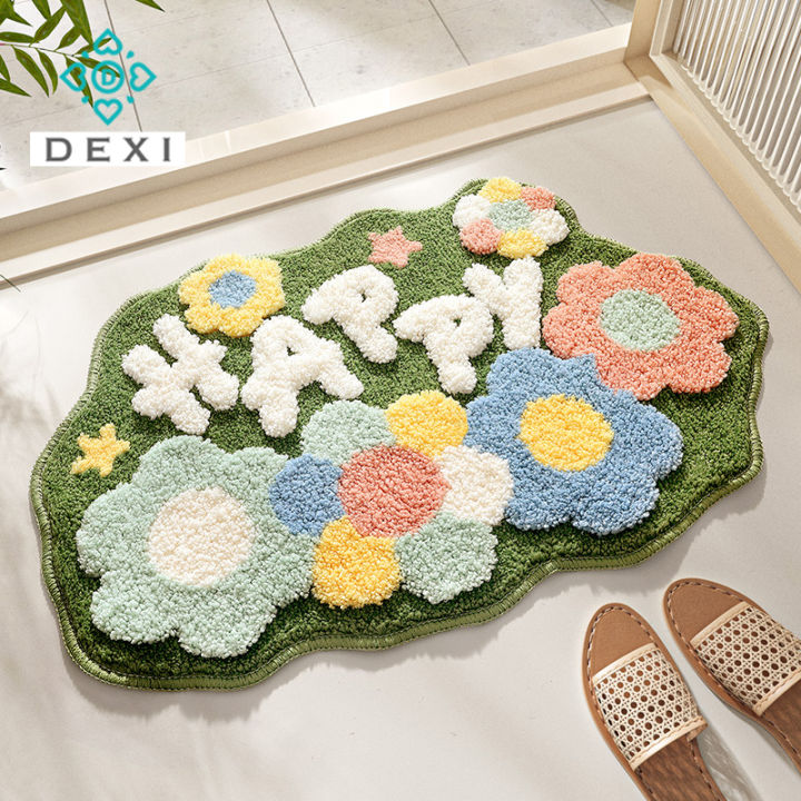 DEXI Bathroom Rugs Bath Mats,Quick Dry and Non Slip Bath Mat for Showe –  Dexi