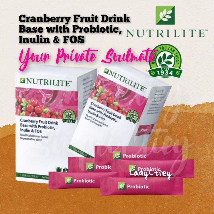 Nutrilite Cranberry Fruit Drink Base With Probiotic Inulin And Fos