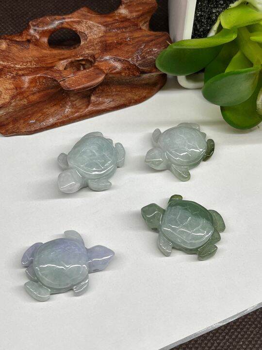 缅甸A货翡翠【翡翠 乌龟 一件价】Myanmar Type A Jadeite Jade Turtle for Each #kura kura ...