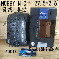 Schwalbe sewen Nobby NIC 27.5 × 2.6ยางนอกจักรยานเสือภูเขาลดความเร็วสายสีฟ้าสูญญากาศ addix