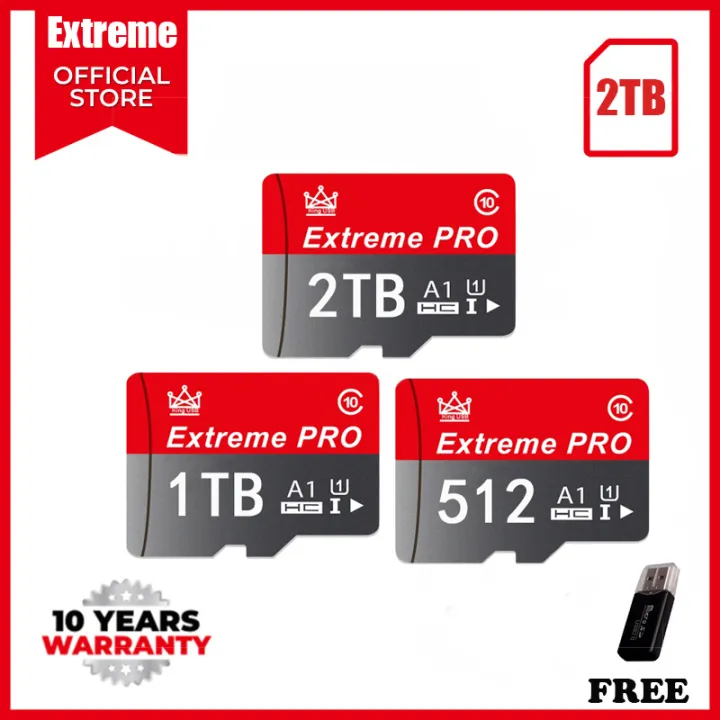 Universal Memory Card 128GB 256GB 512GB 1024GB 2000GB 1TB Micro SD Card