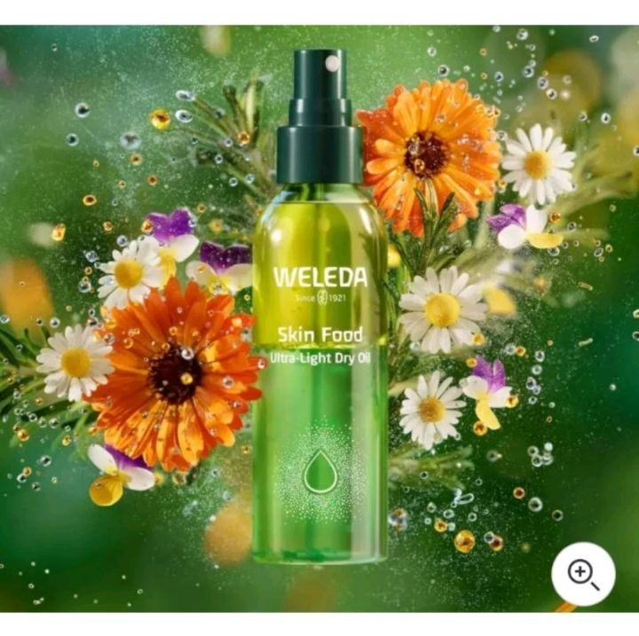 weleda-skin-food-ultra-light-dry-oil-100ml-นำเข้าจากยุโรป-exp-4-25-ราคา-890-บาท