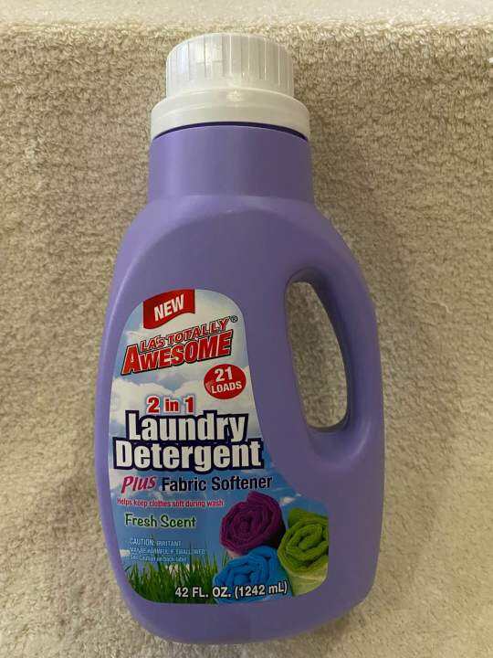 LA's Totally Awesome 2in1 Laundry Detergent with Fabric Softener