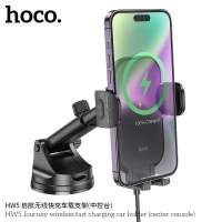 Hoco HW5  Wireless Fast Charging Car Holder 15W