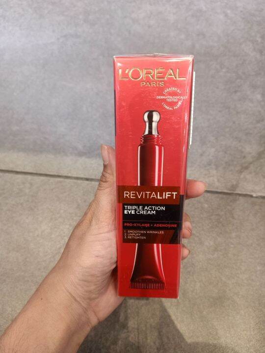 LOREAL REVITALIFT TRIPLE ACTION EYE CREAM Lazada Indonesia