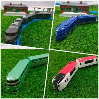 ชุดรถไฟด่วนพิเศษ Tomy Plarail ของแท้มือสองสภาพดี