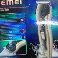 Kemei  แบตตาเลี่ยนไร้สาย สำหรับตัดผมชาย รุ่น KM-5015รจ์ไฟ 8 ชม.ใช้ได้ 45 นาที