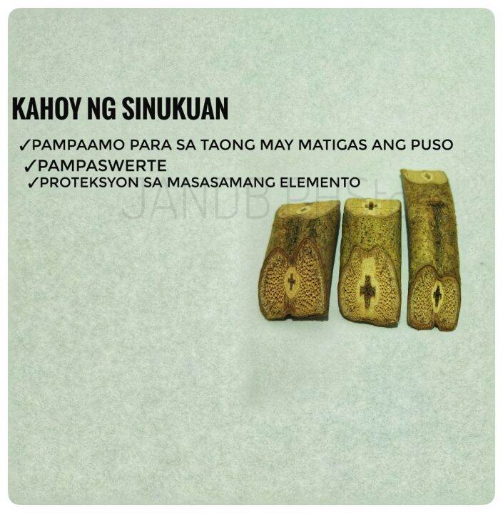 Kahoy Na May Krussinukuan Luckycharm Accessoriessold Per Piece