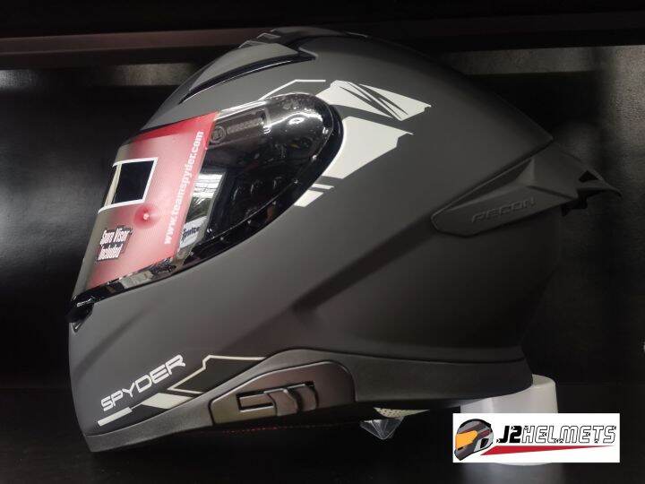 Spyder Recon2 v2 Dual Visor Full Face Helmet Mono Color Lazada PH
