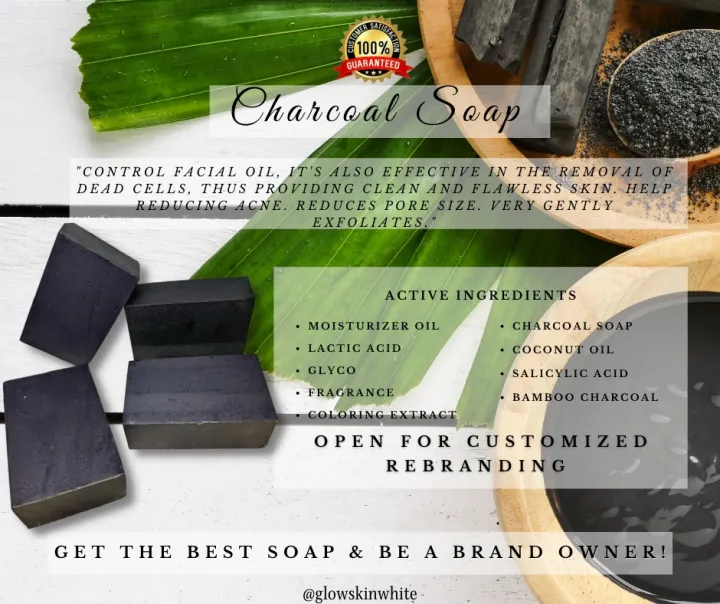 CHARCOAL Whitening Soap 135 grams Lazada PH