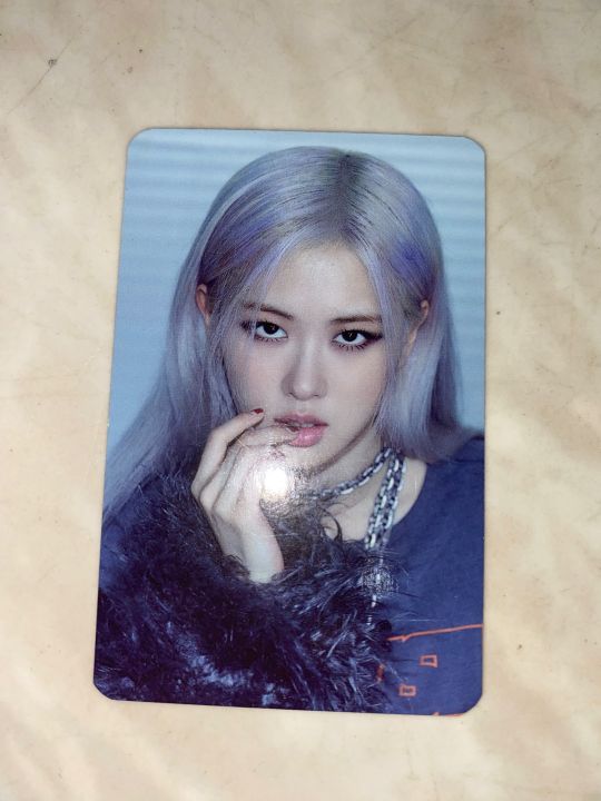 BLACKPINK PHOTOCARD ROSE PHOTOCARD OFFICIAL BLACKPINK PHOTOCARD | Lazada PH