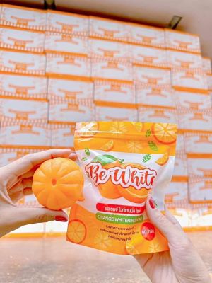 🍊🍊🍊Be White Orange Whitening Soap สบู่บีไวท์ส้ม สบู่ส้มบีอีไวท์ 80 g.