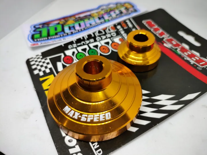 JP CONCEPT Front wheel spacer hub and mile for mio (Pair) Lazada PH