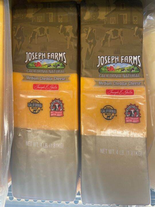 Joseph farms medium cheddar monterey cheese Lazada PH