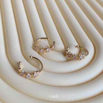 Cush.th star ear cuff earrings