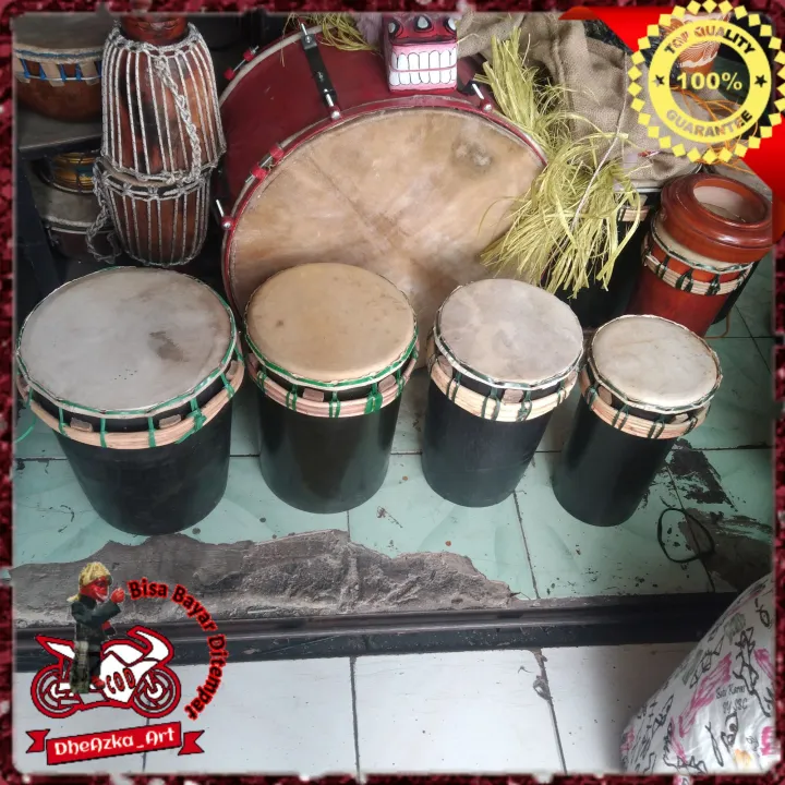 Alat Musik Tradisional Dogdog Reak//Reog Standar Lazada Indonesia
