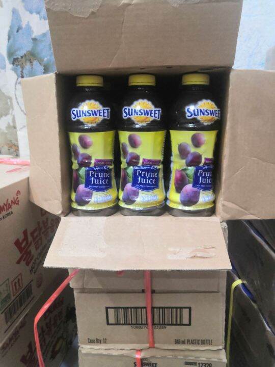 สินค้าขายยกลังน้ำลูกพรุนsunsweetมี12ขวด-ขนาด946ml