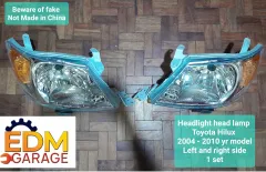 Headlight Head Lamp Toyota Hilux Vigo 2012 - 2014 yr model Driver