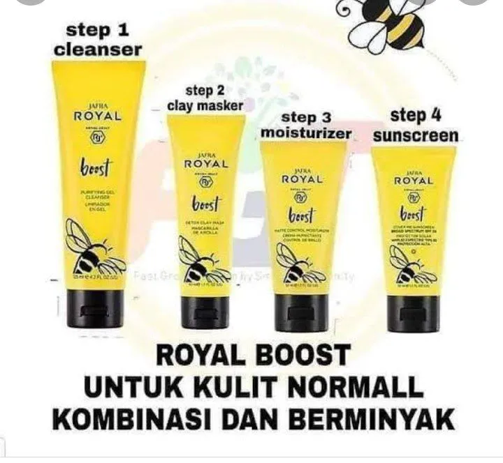 Jafra Royal boost For oily & normal skin skincare remaja viral Lazada