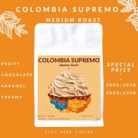 เมล็ดกาแฟ Colombia (คั่วกลาง)