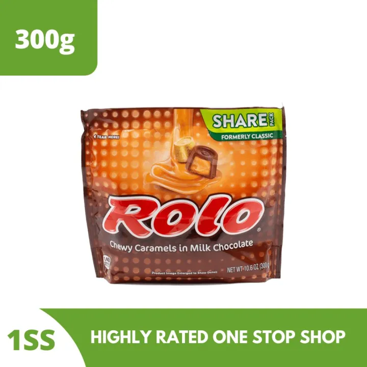 Rolo Creamy Caramels Wrapped in Rich Chocolate, 300g | Lazada PH