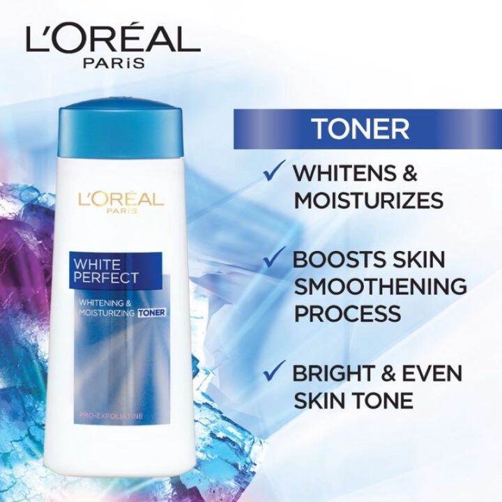 loreal-ลอรีอัล-ปารีส-ไวท์-เพอร์เฟคท์-ไวท์เทนนิ่ง-แอนด์-มอยส์เจอร์ไรซิ่ง-โทนเนอร์-200-มล