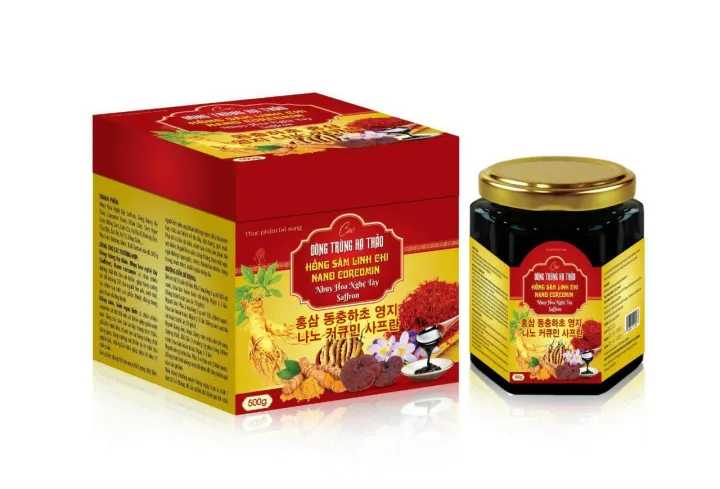 Hồng Sâm Linh Chi-Nano Curcomin