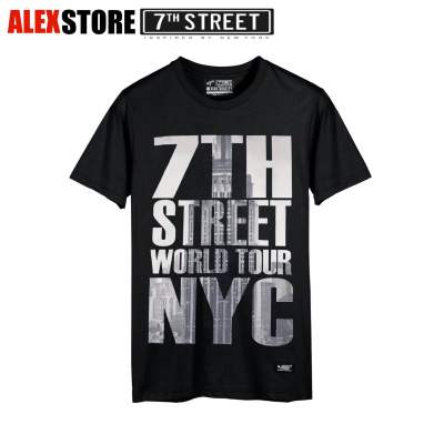 เสื้อยืด 7th Street (ของแท้) รุ่น NNC002 T-shirt Cotton100%
