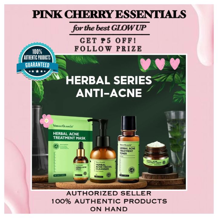 Authentic Vibrant Glamour Herbal Acne Series | Lazada PH