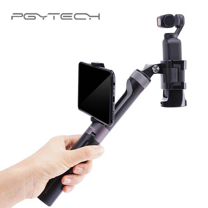 pgytech-hand-grip-with-mini-tripod-1-4-thread-action-camera-selfie-tripod-for-smartphone-dslr-gopro-11-10-9-8-7-6-5-gimbals-accessorie