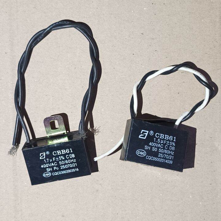 Promo Kapasitor Kipas 1,5UF 1,7UF Original Miyako Capasitor Kipas Umum