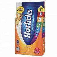 Horlicks Instant Malted Drink Powder Original ฮอร์ลิค เครื่องดื่มมอลต์ ชนิดผงชงพร้อมดื่ม ขนาดถุง200กรัม สินค้านำเข้า