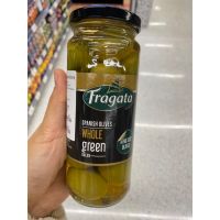 Whole Queen Olives ( Fragata Brand ) 340 G. มะกอกเขียว ในน้ำเกลือ ( ตรา ฟรากาตา ) โฮล ควีน โอลีฟ