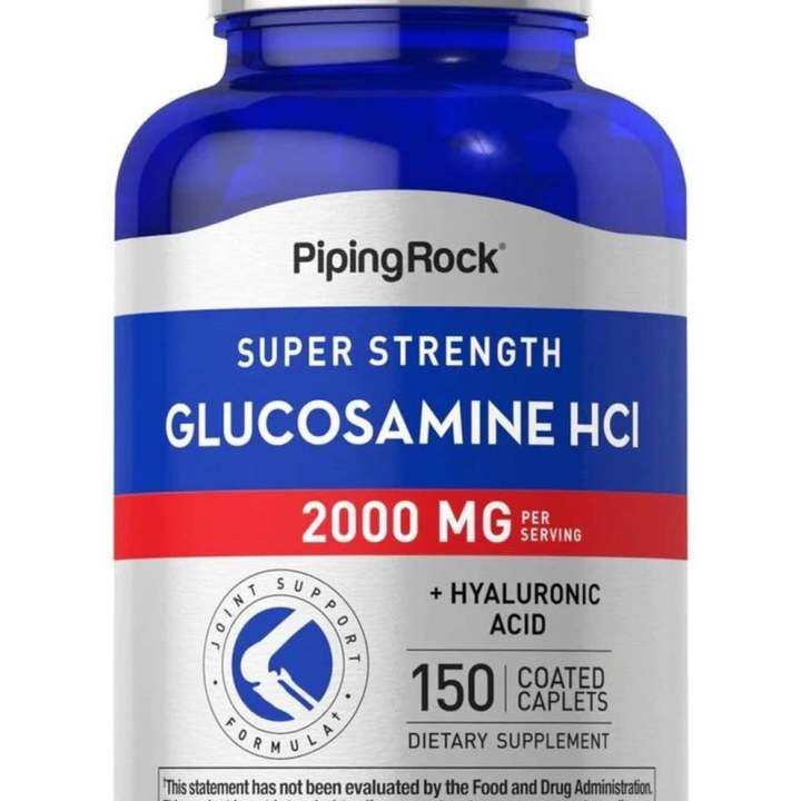 PipingRock Glucosamine HCL 2000mg, 150Caplets EXP 12/2023 Lazada PH
