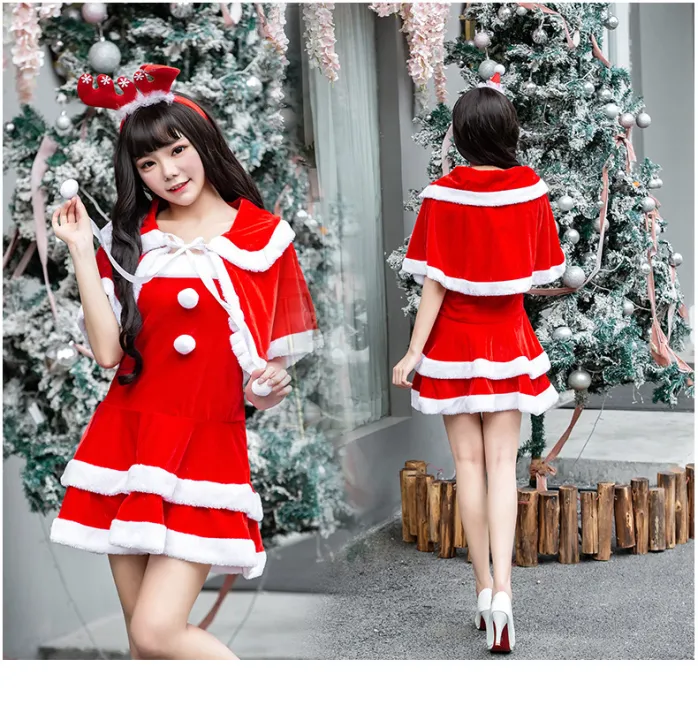 Christmas Party Woman Dance Performance Costume Dress Sexy Gift for ...