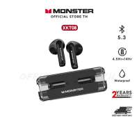 Gadgeta.365.day Monster XKT08 หูฟังบลูทูธไร้สาย 5.3 กันน้ํา สําหรับเล่นเกม IP54 Waterproof HiFI Sound Quality เอชดีโทร