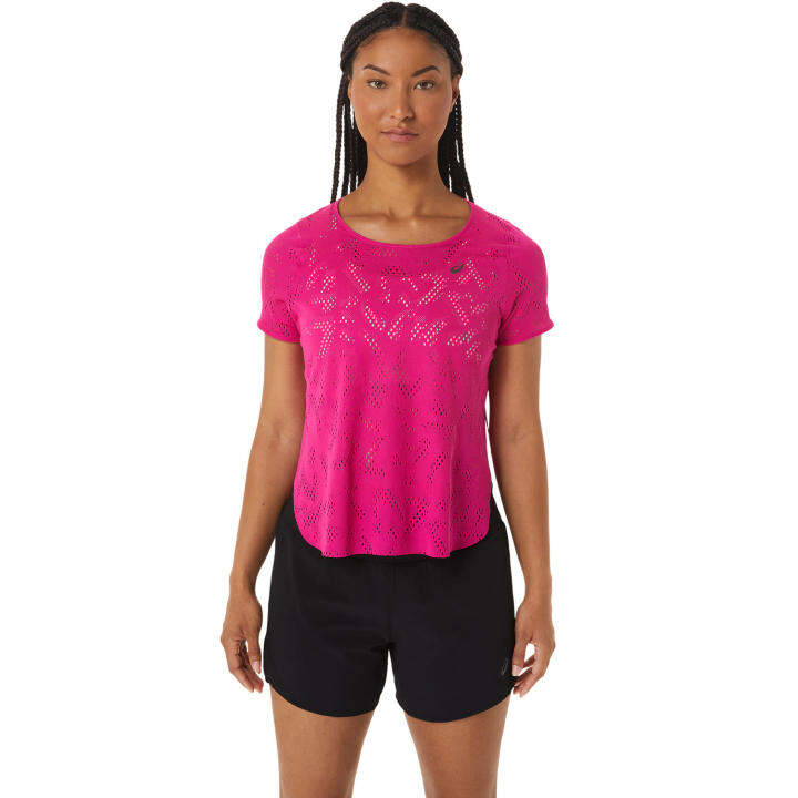 asics-ventilate-actibreeze-ss-top-women-running-เสื้อ-ผู้หญิงเสื้อ-เสื้อคอกลม-ของแท้-pink-rave