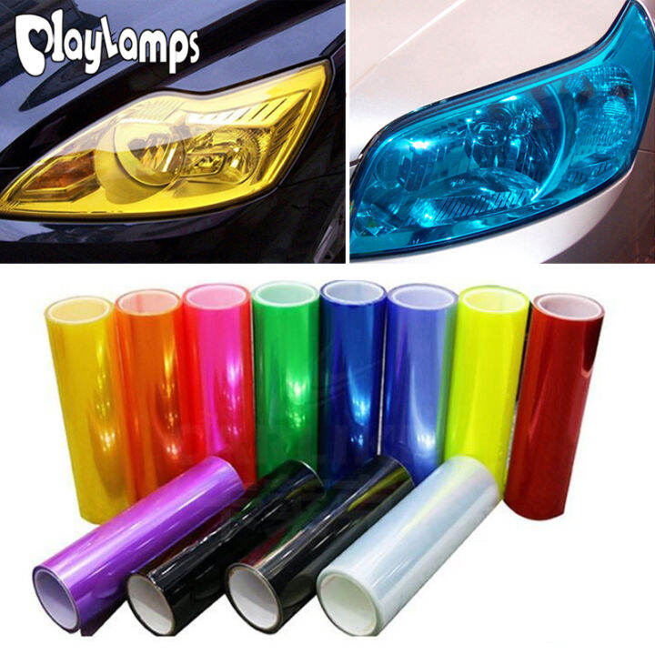 30 x100cm Headlights Protective Film Vinyl Film Sticker Auto Headlight