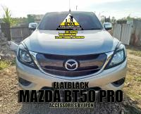 ครอบไฟหน้า Mazda BT50 Pro 2015-2020 ดำด้าน