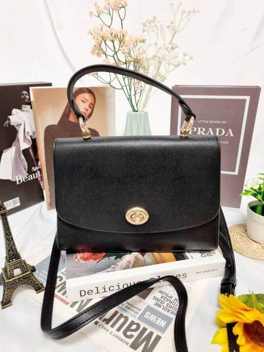 TILLY TOP HANDLE SATCHEL WITH SIGNATURE CANVAS Lazada.co.th