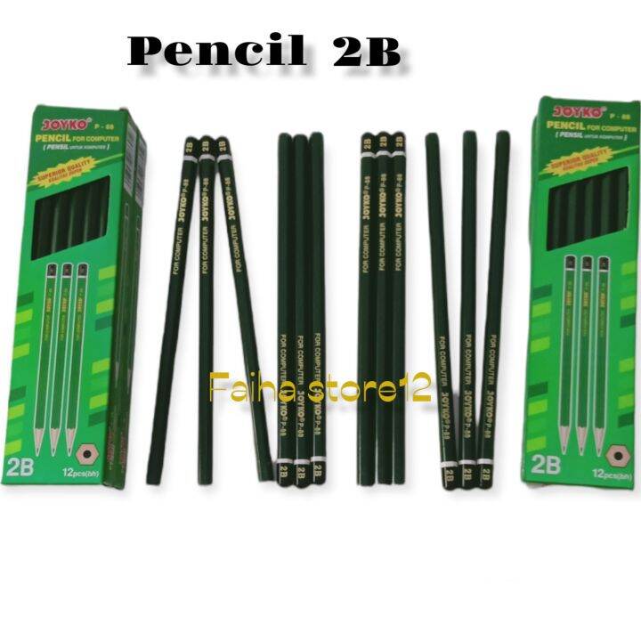 Pensil 2b Joyko P 88 Hijau 12 Pcs Lazada Indonesia