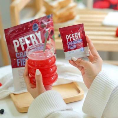 ไฟเบอร์PFERY&lt;พีเฟอร์รี่แครนเบอร์รี่ไฟเบอร์&gt;🍒🍓🫐|ทางเลือกไหม่ของการขับถ่ายแบบสุขภาพดี