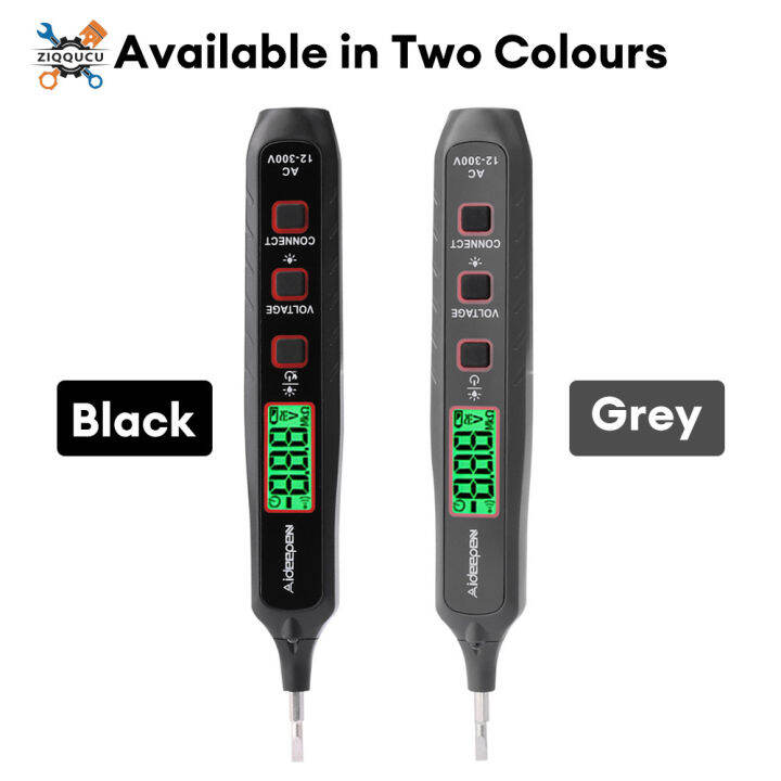 Ziqqucu Pen Type Digital Multimeter AC Voltage Tester ntelligent