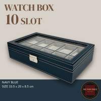 10-Slot WATCH BOX กล่องใส่นาฬิกา 10 เรือน over size